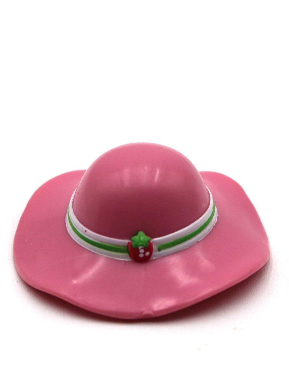 Vintage Strawberry Shortcake Replacement PVC Plastic Hat Accessory Toy